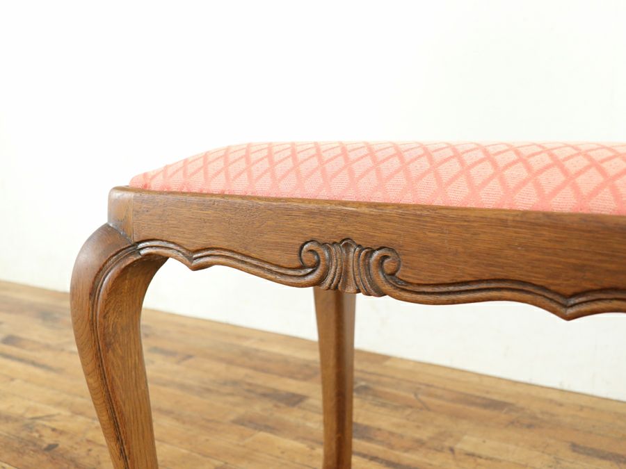 フランス猫脚スツール 65334b