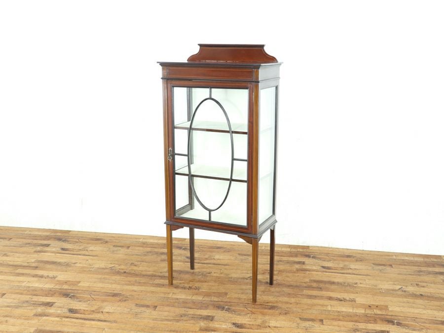 イギリスアンティーク エドワーディアン ショーケース 80523