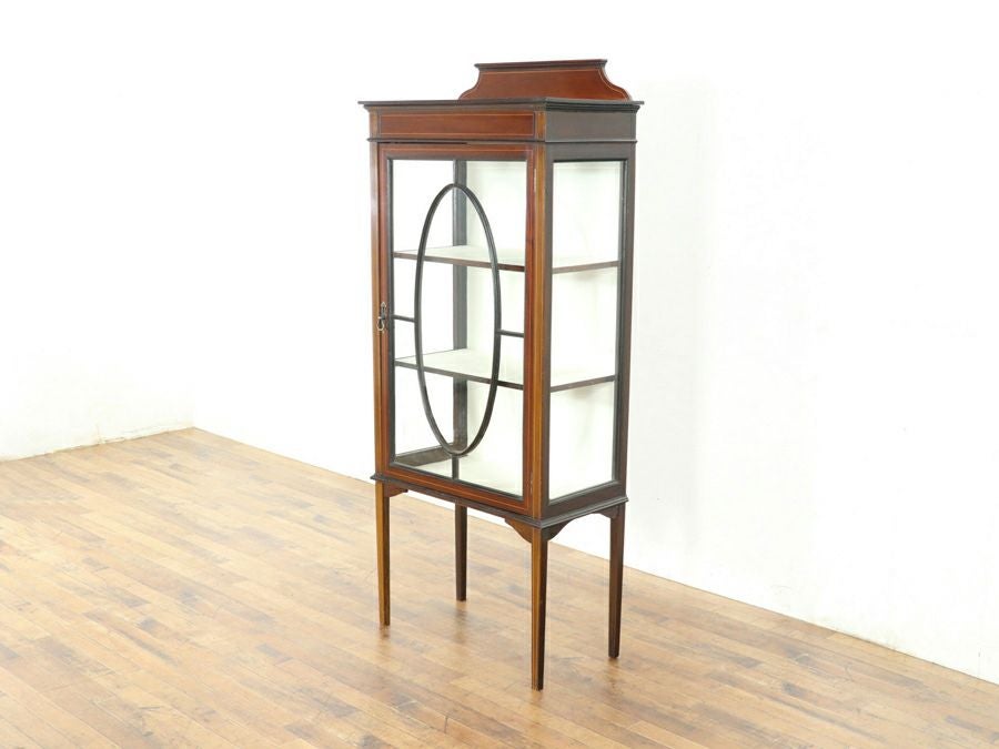 イギリスアンティーク エドワーディアン ショーケース 80523