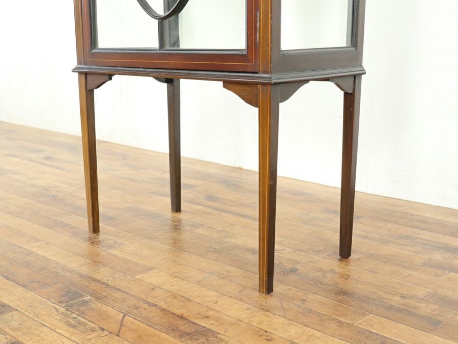 イギリスアンティーク エドワーディアン ショーケース 80523