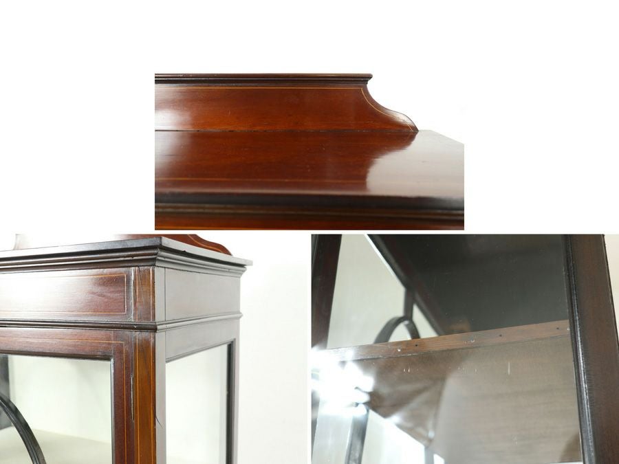 イギリスアンティーク エドワーディアン ショーケース 80523