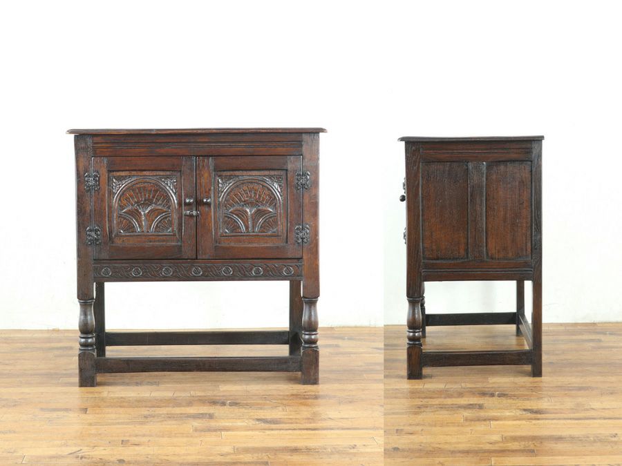 探すとなかなか見つからない これくらいのサイズが欲しかった イギリスサイドキャビネット 80688