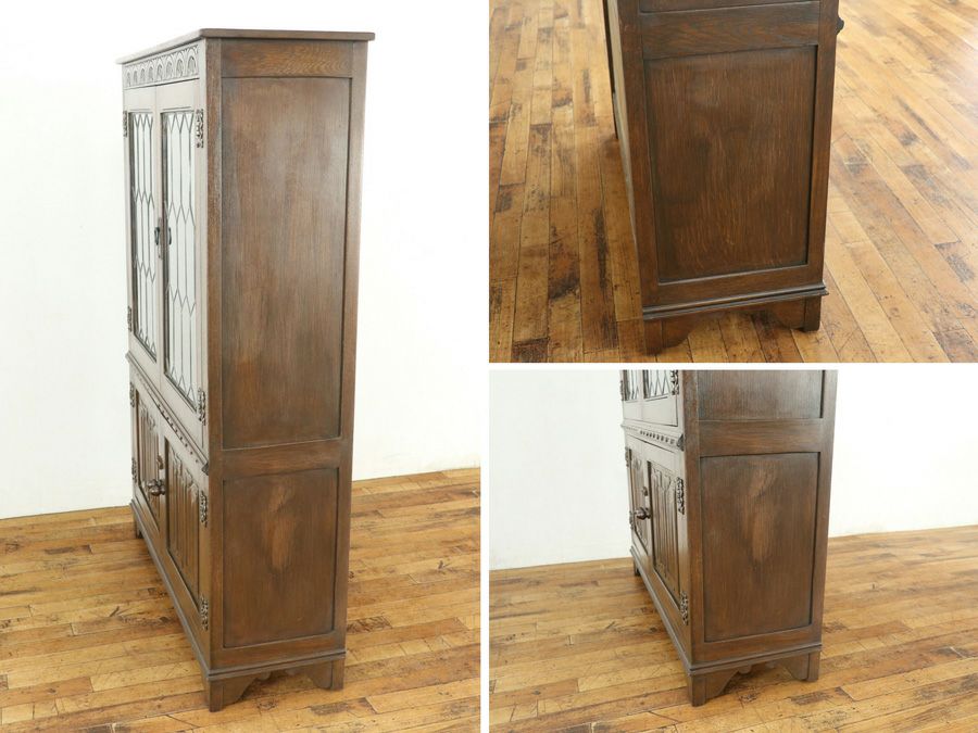 長年愛され続ける英国の伝統的デザインのブックケース 80794