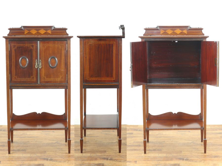 希少なデザインとそれを活かしたデザイン サイドキャビネット 80745