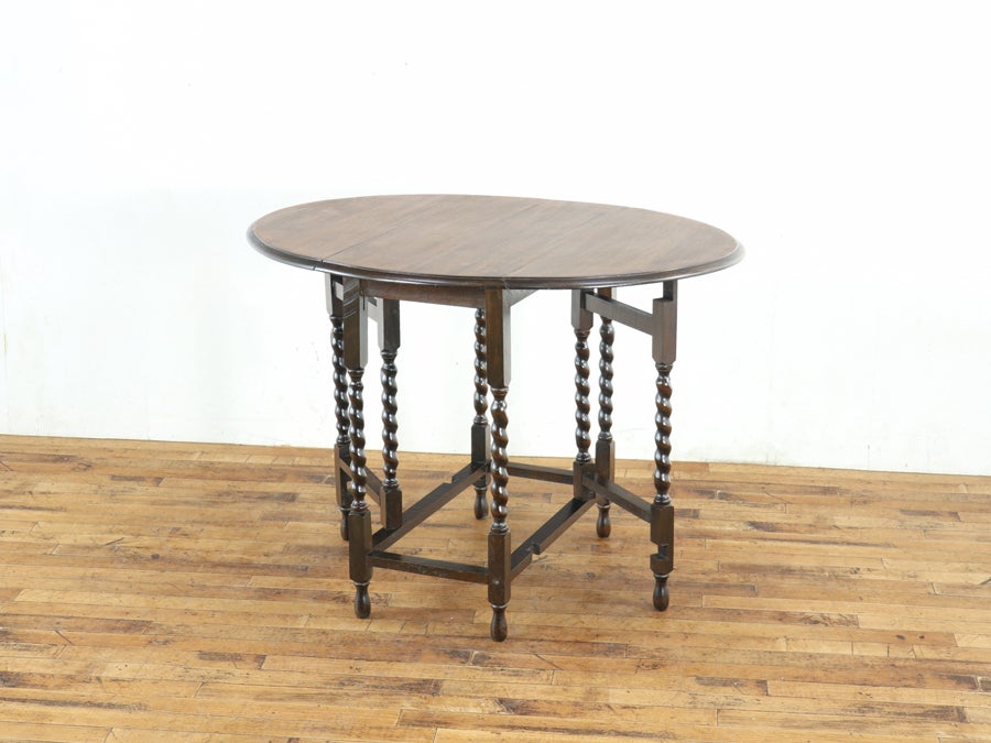 小ぶりだけどやや大きめをお探しの方に ゲートレッグテーブル 80837