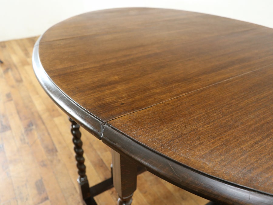 小ぶりだけどやや大きめをお探しの方に ゲートレッグテーブル 80837