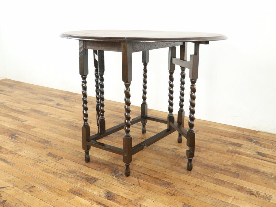 小ぶりだけどやや大きめをお探しの方に ゲートレッグテーブル 80837