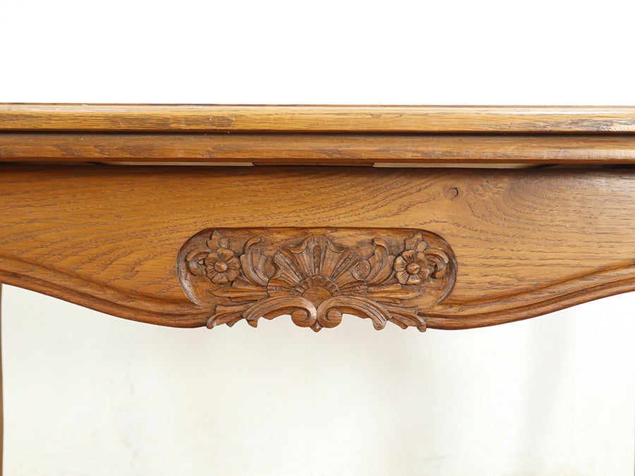 フランスらしい猫脚スタイル テーブル・チェア6脚セット 65383