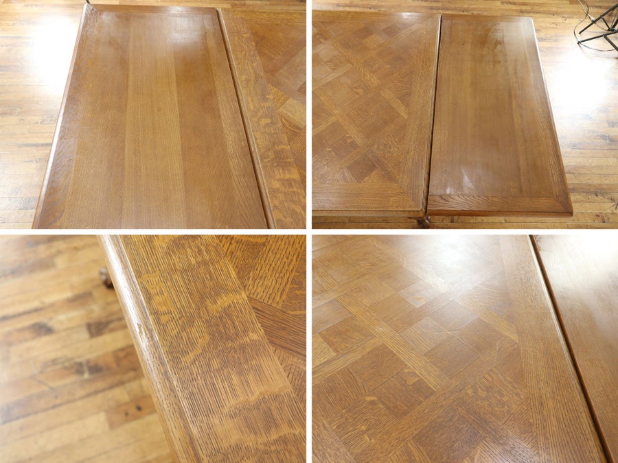 フランスらしい猫脚スタイル テーブル・チェア6脚セット 65383