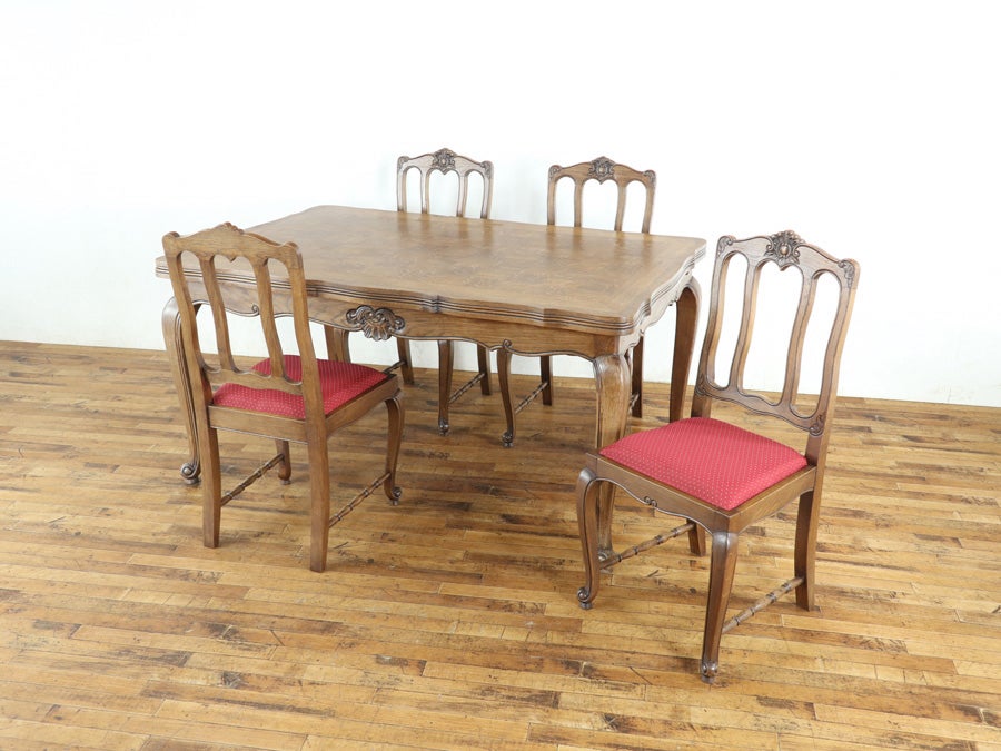 チェアはこれくらいあれば充分な方に テーブルテーブル・チェア4脚セット 65338