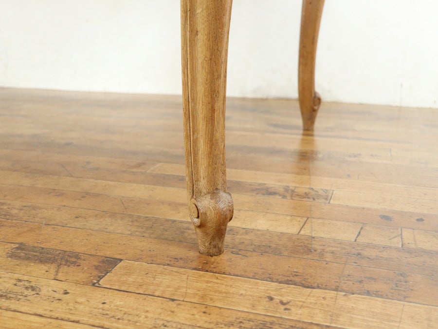 細長いテーブルが珍しい フランス テーブル・チェア6脚セット 65360