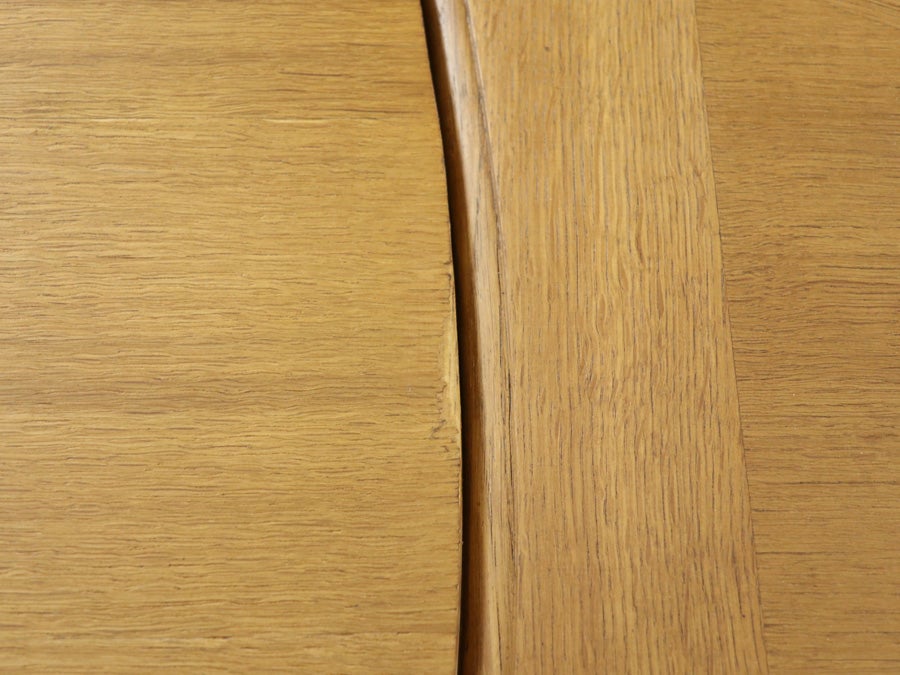 細長いテーブルが珍しい フランス テーブル・チェア6脚セット 65360