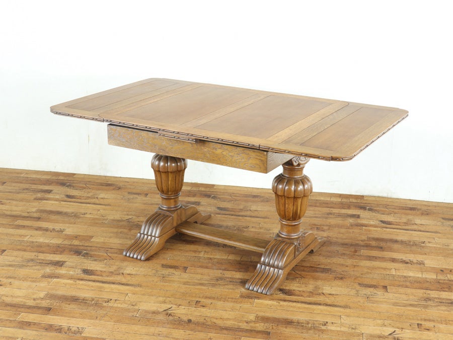 イギリスアンティーク テーブル・チェア4脚セット 80715