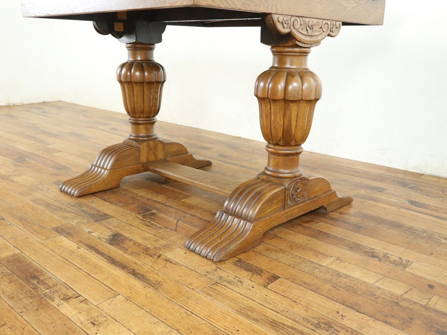 イギリスアンティーク テーブル・チェア4脚セット 80715