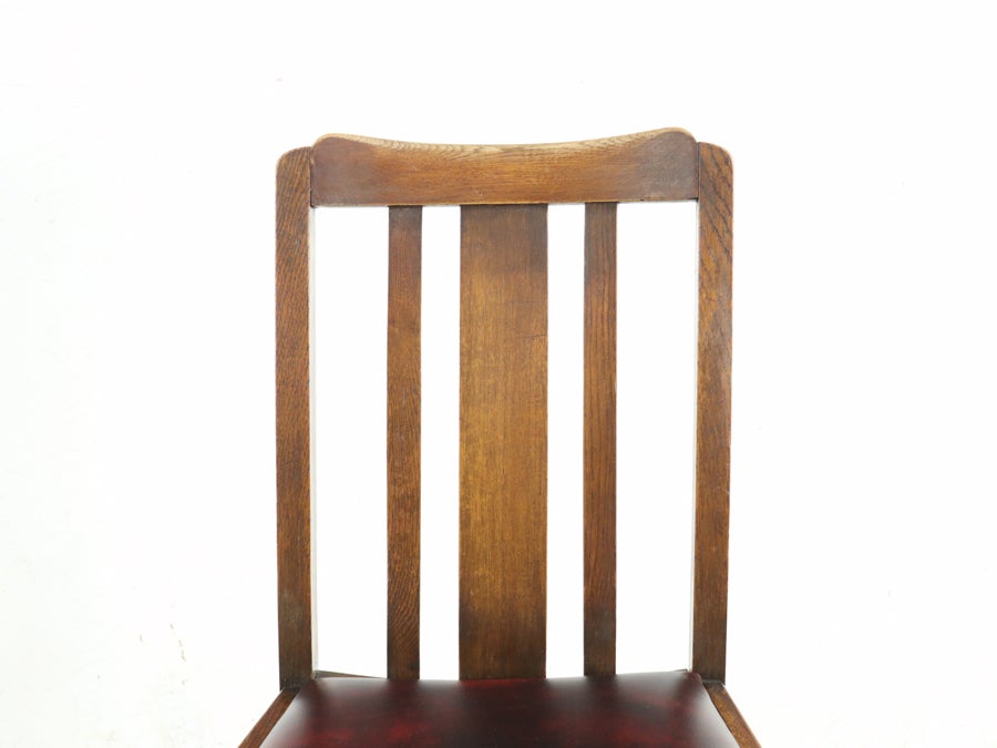 イギリスらしい落ち着き 張替済ダイニングチェア 80717<br>在庫4脚