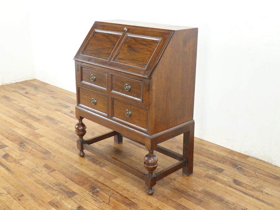 不思議な魅力 イギリスアンティーク家具 ライティングビューロー 80763