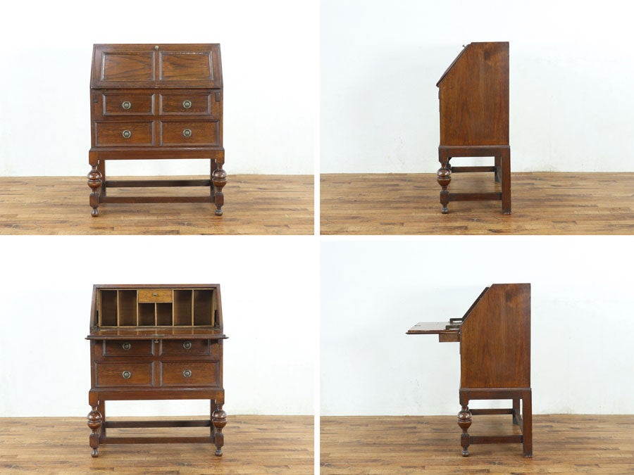 不思議な魅力 イギリスアンティーク家具 ライティングビューロー 80763