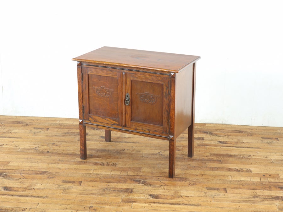 優しいお色とかわいいサイズ サイドキャビネット 80789