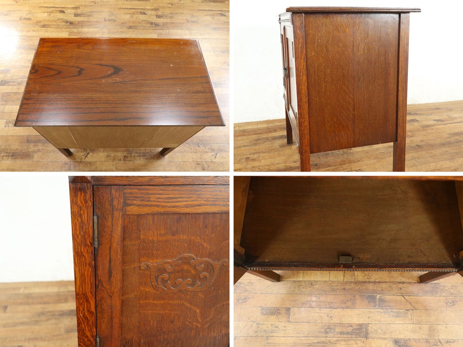 優しいお色とかわいいサイズ サイドキャビネット 80789