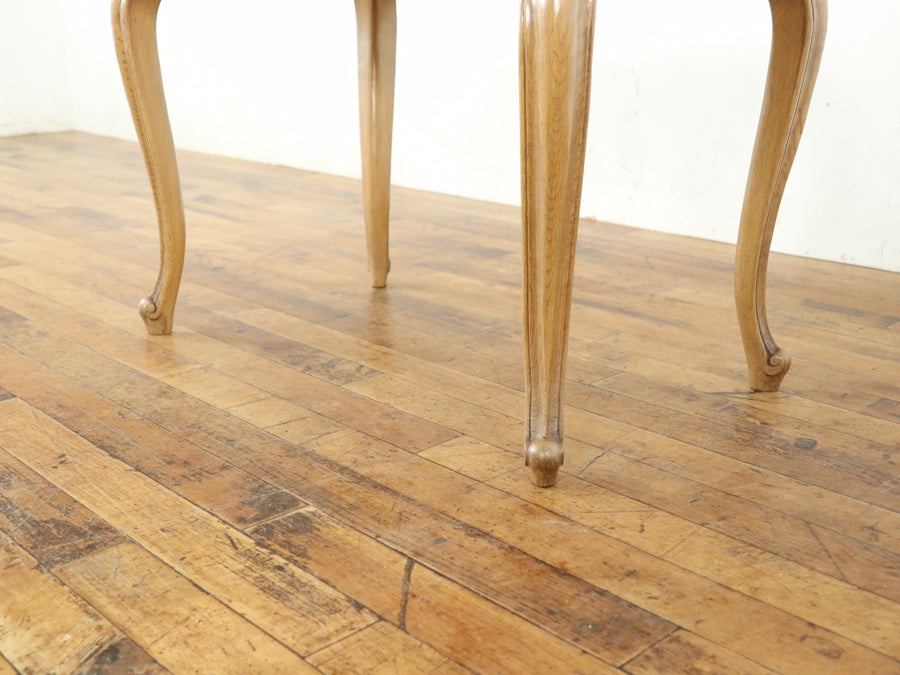 少し横長サイズ 張替済猫脚スツール 65415