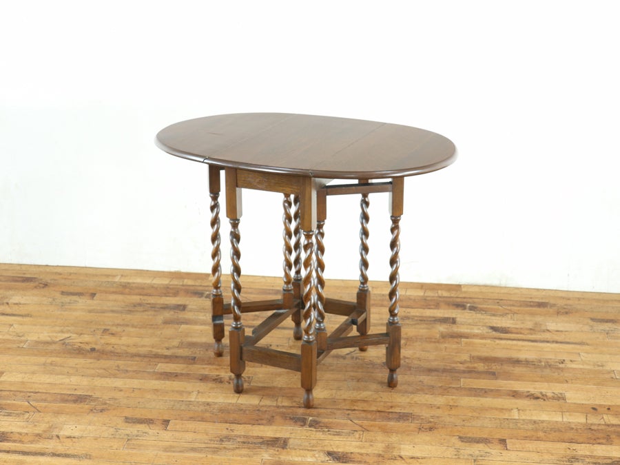 ティーテーブルやサイドテーブルに 小ぶりサイズのゲートレッグテーブル 80843