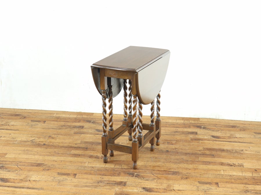 ティーテーブルやサイドテーブルに 小ぶりサイズのゲートレッグテーブル 80843