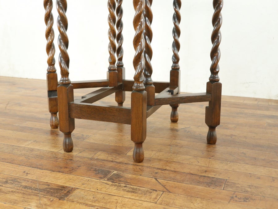 ティーテーブルやサイドテーブルに 小ぶりサイズのゲートレッグテーブル 80843