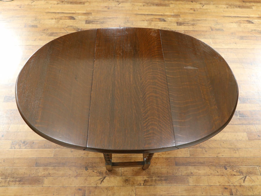 ティーテーブルやサイドテーブルに 小ぶりサイズのゲートレッグテーブル 80843