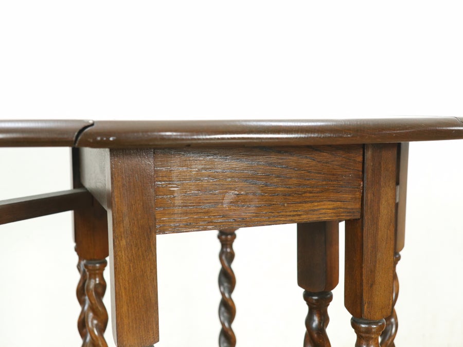 ティーテーブルやサイドテーブルに 小ぶりサイズのゲートレッグテーブル 80843