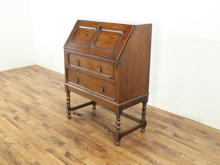 後脚にもツイストレッグ ライティングビューロー 80840