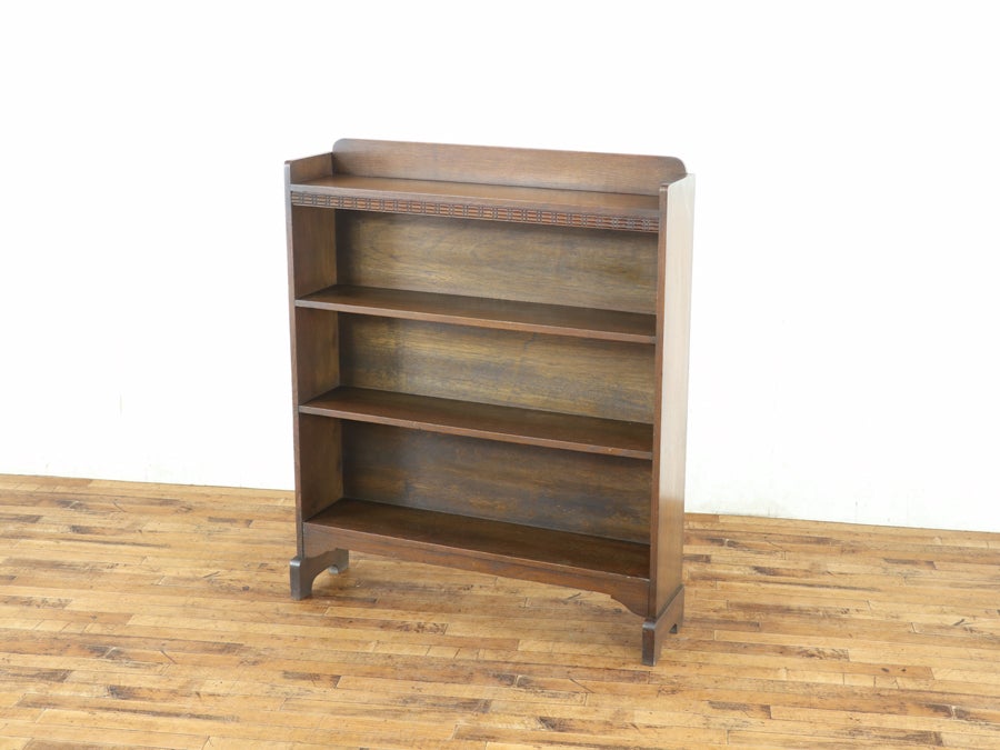 すっきりと上品な印象 飾り棚にも ブックシェルフ 80849