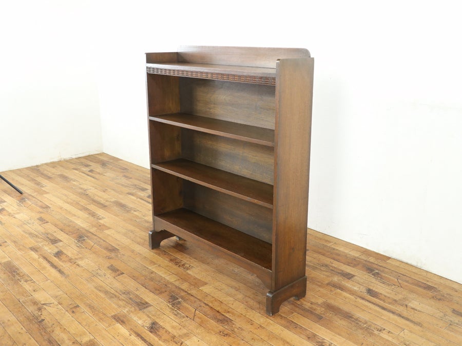 すっきりと上品な印象 飾り棚にも ブックシェルフ 80849