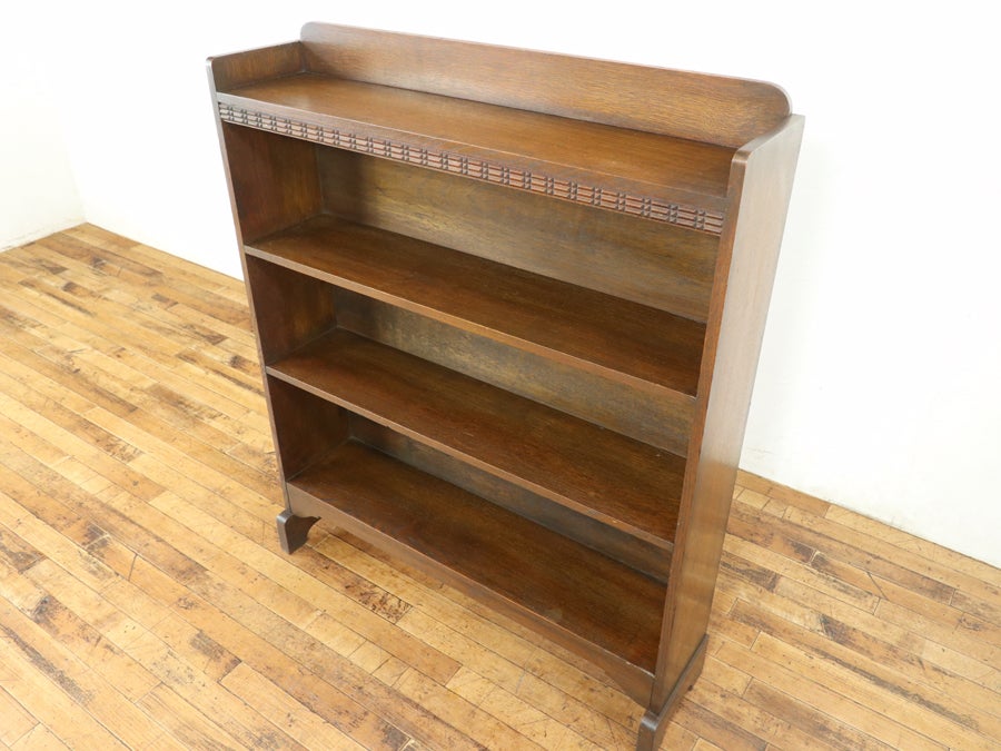 すっきりと上品な印象 飾り棚にも ブックシェルフ 80849