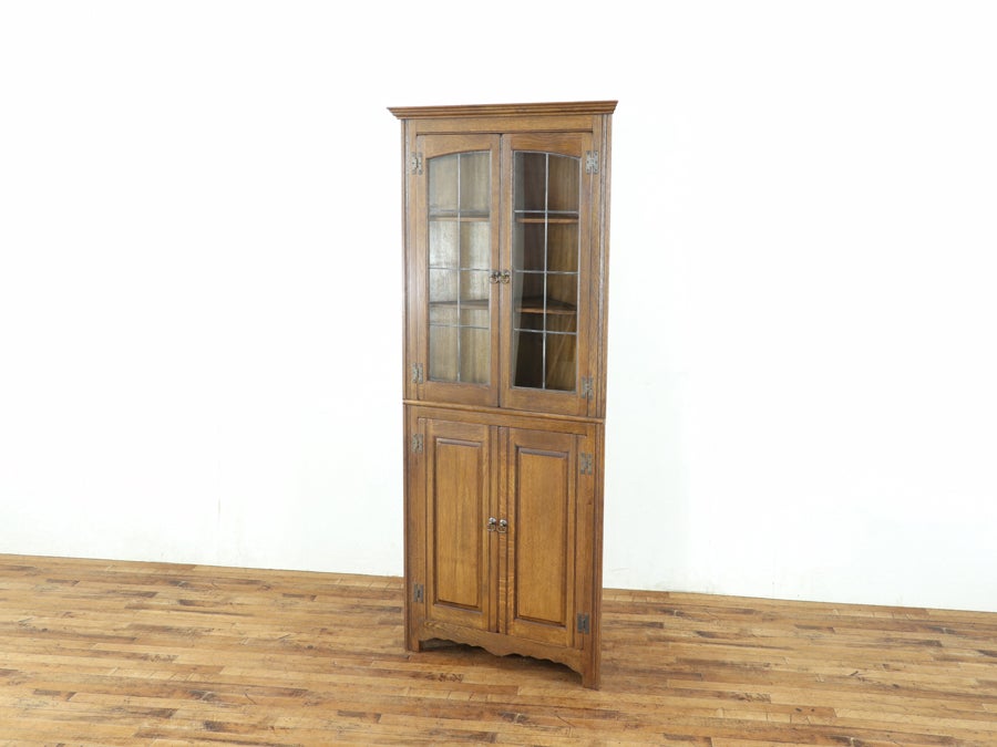 優しい雰囲気 コーナーキャビネット 80687