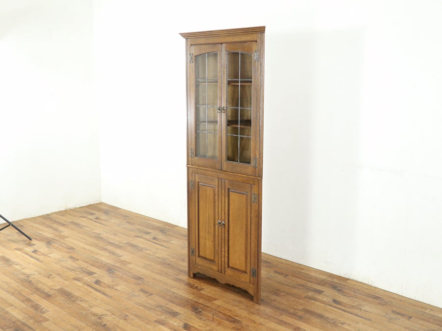 優しい雰囲気 コーナーキャビネット 80687