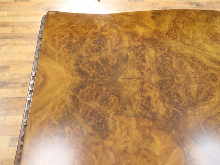 クォータリングが美しい 引き出し付きコンソール 80875