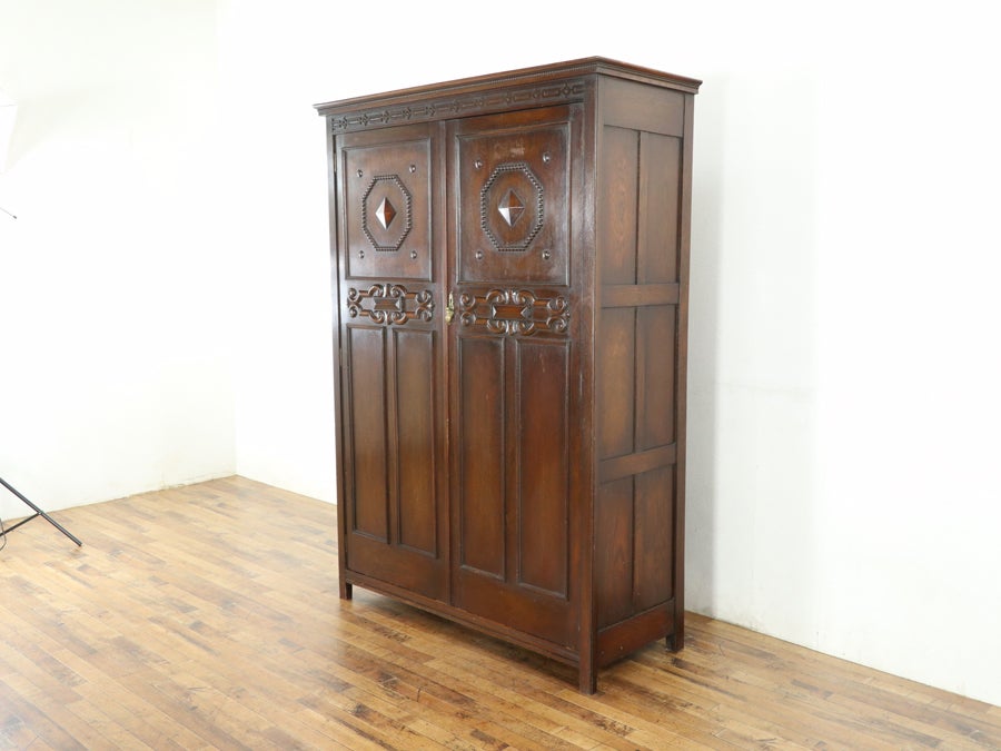 2枚扉タイプ ラージサイズ ワードローブ 80809