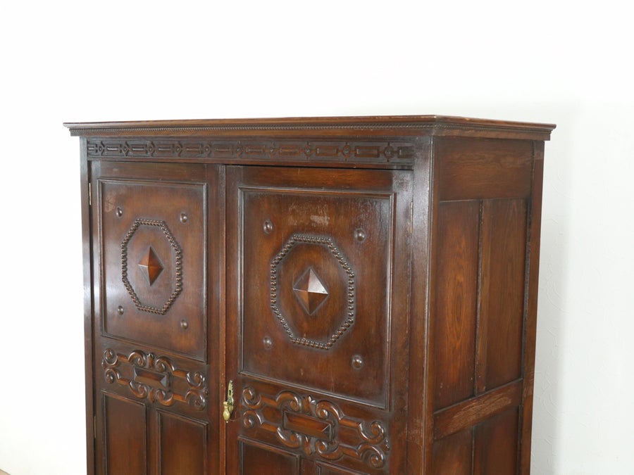 2枚扉タイプ ラージサイズ ワードローブ 80809