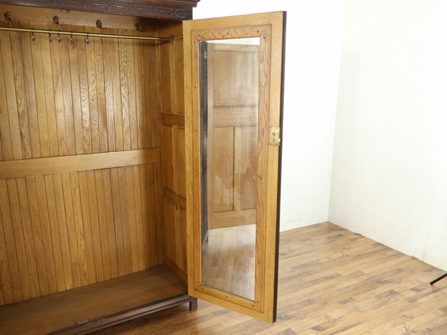 2枚扉タイプ ラージサイズ ワードローブ 80809