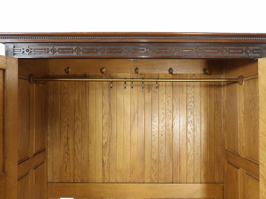 2枚扉タイプ ラージサイズ ワードローブ 80809