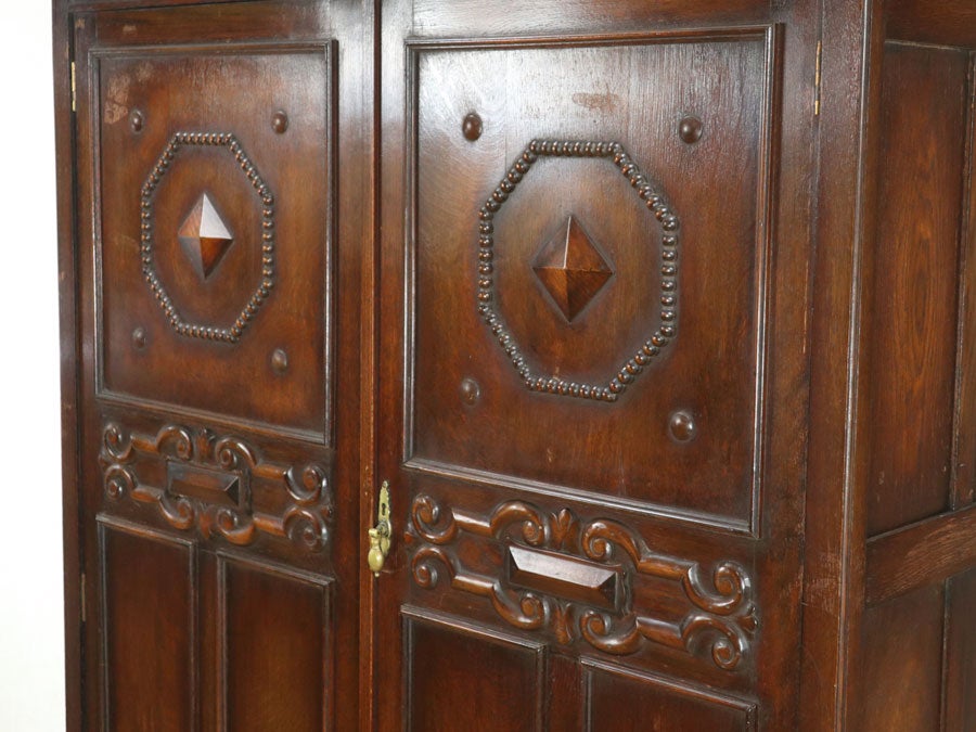 2枚扉タイプ ラージサイズ ワードローブ 80809