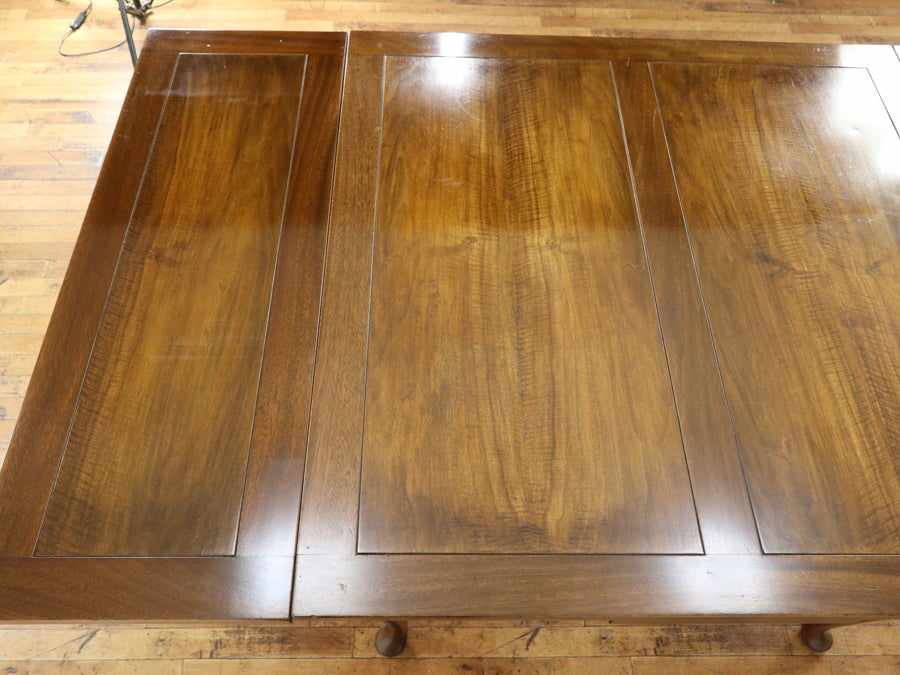 上品な華やかさ クイーンアンドローリーフテーブル 80713a