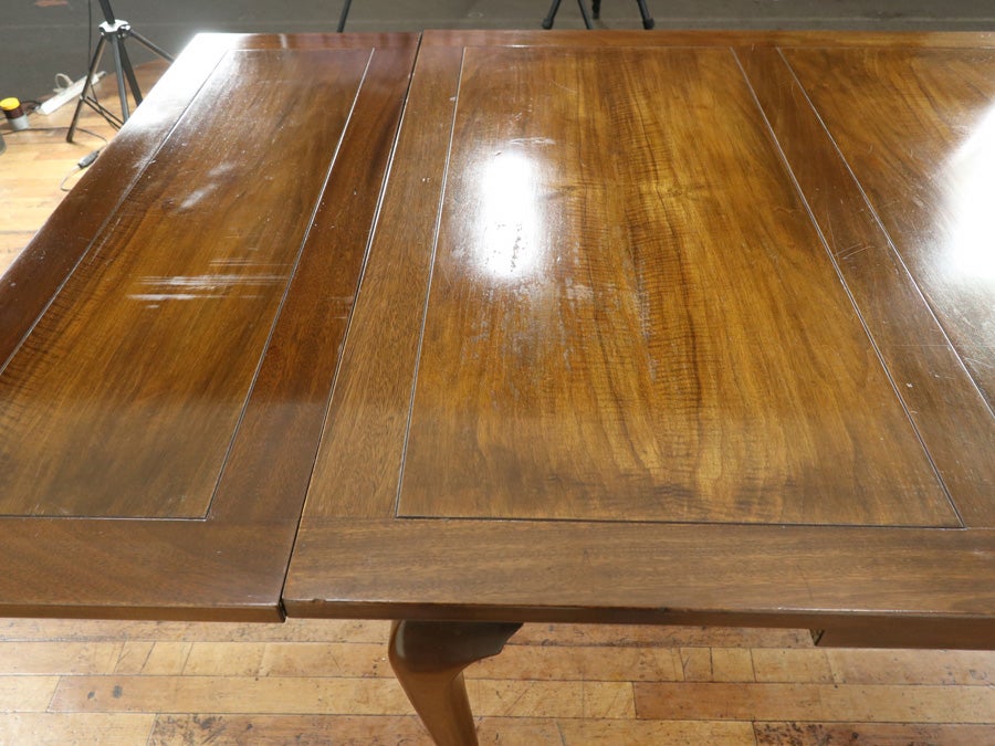 上品な華やかさ クイーンアンドローリーフテーブル 80713a