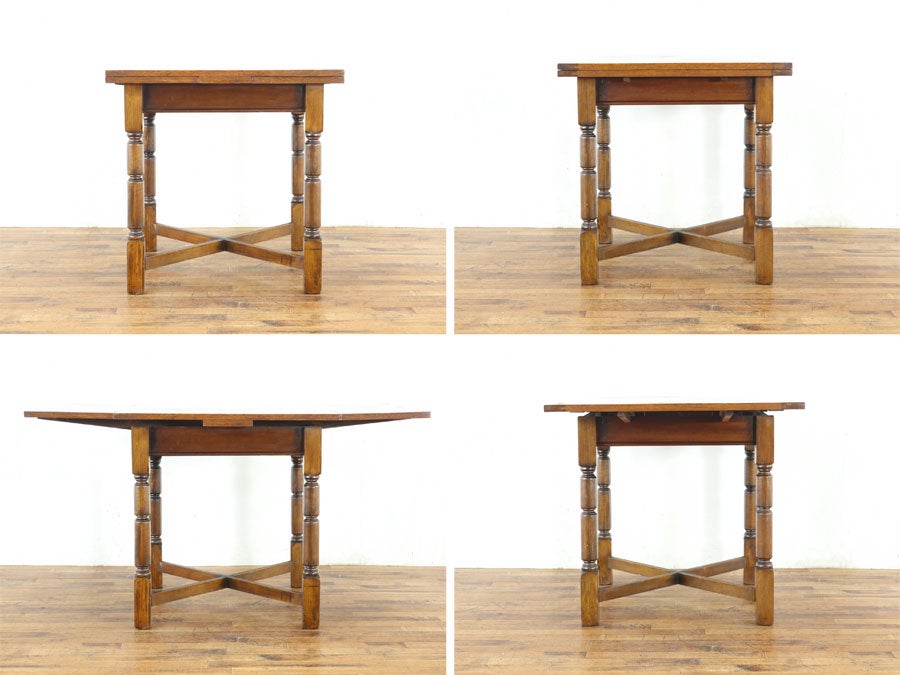 希少なお品 ミニドローリーフテーブル 80769