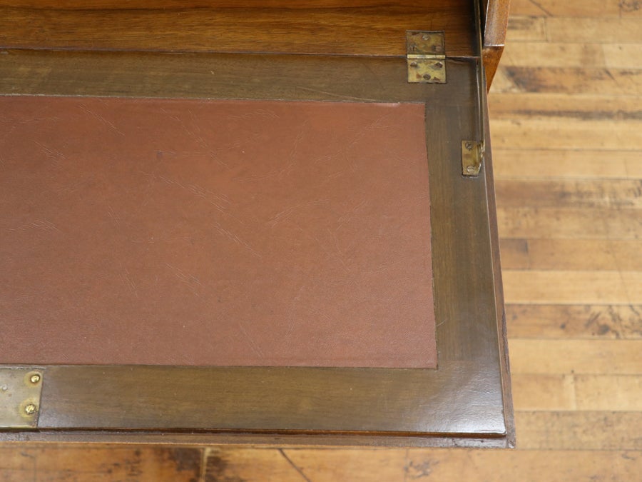 華やかな杢目とボールアンドクロウフット ライティングビューロー 80700