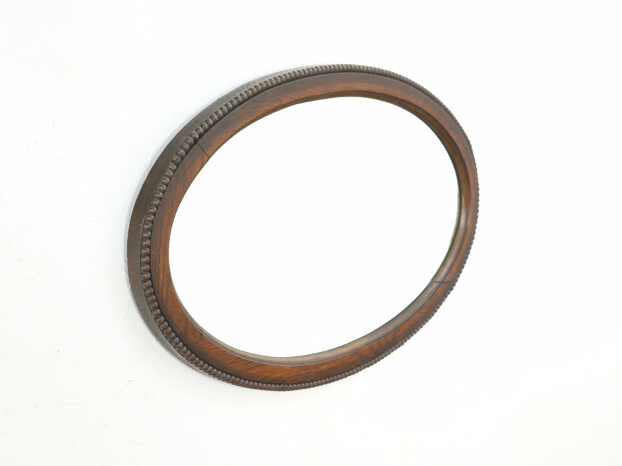 シンプルだからこそ引き立つ味わい ウォールミラー 80680