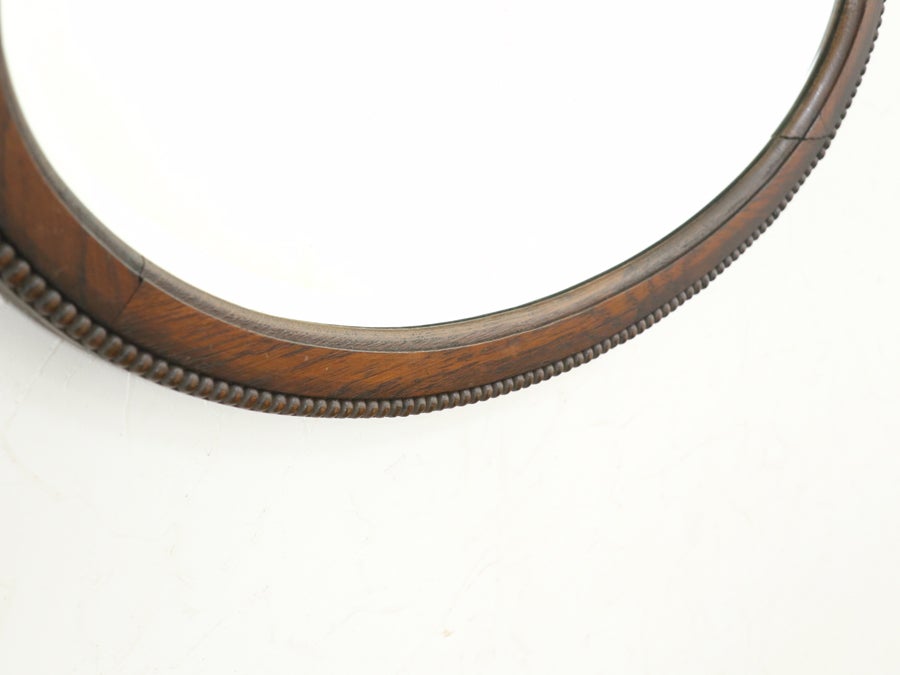 シンプルだからこそ引き立つ味わい ウォールミラー 80680