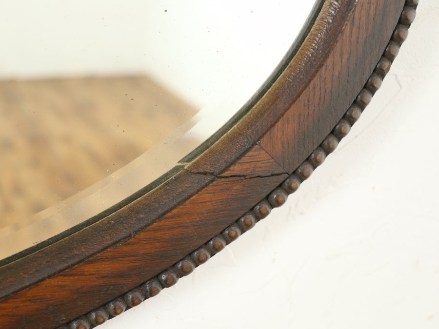 シンプルだからこそ引き立つ味わい ウォールミラー 80680