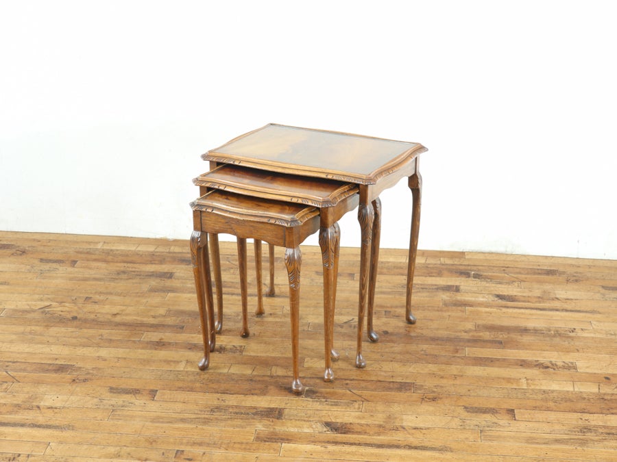 イギリス アンティーク家具 ネストテーブル 1950年頃 868A アンティーク家具 ネストテーブル | アンティークフレックス